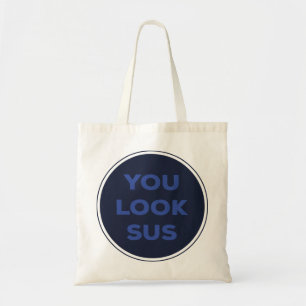 Tote Bag Vous Regardez SUS Great Quotes Cadeau