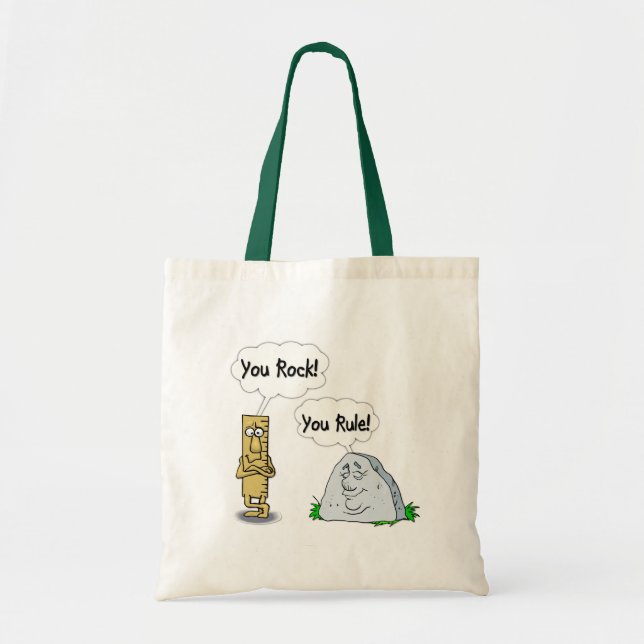 Tote Bag Vous, Rocher, Vous Réglez (Devant)
