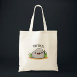 Tote Bag Vous Rock Funny Rock Géologie Pun<br><div class="desc">You Rock Funny Rock Geology Pun présente un rock clignotant un sourire mignon et disant VOUS ROCK! Un cadeau de Pun mignon pour la famille et les amis qui aiment la géologie rock puns.</div>