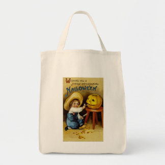 Tote Bag Vous souhaite une Halloween très divertissante