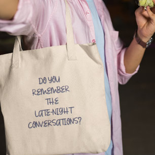 Tote Bag Vous Souvenez-Vous Cadeau Original Rétro Nostalgie