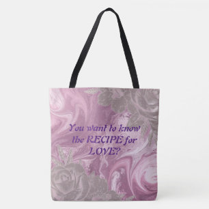 Tote Bag Vous voulez connaître la recette de LOVE Marble Fo