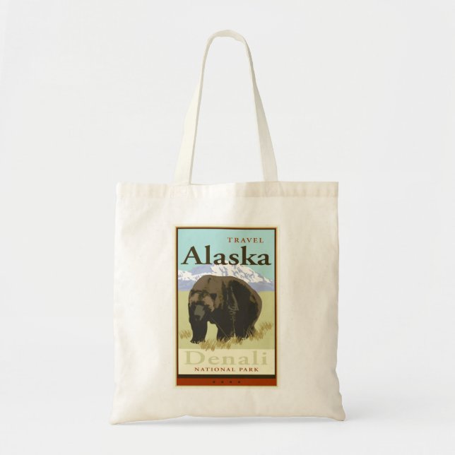 Tote Bag Voyage Alaska (Devant)