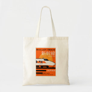 Tote Bag Voyage au Japon Tours Shinkansen