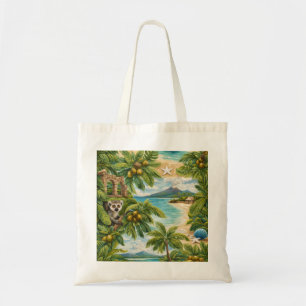 Tote Bag Voyage aux îles Comores Plage Tropicale