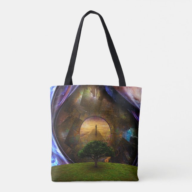 Tote Bag Voyage d'âme (Dos)