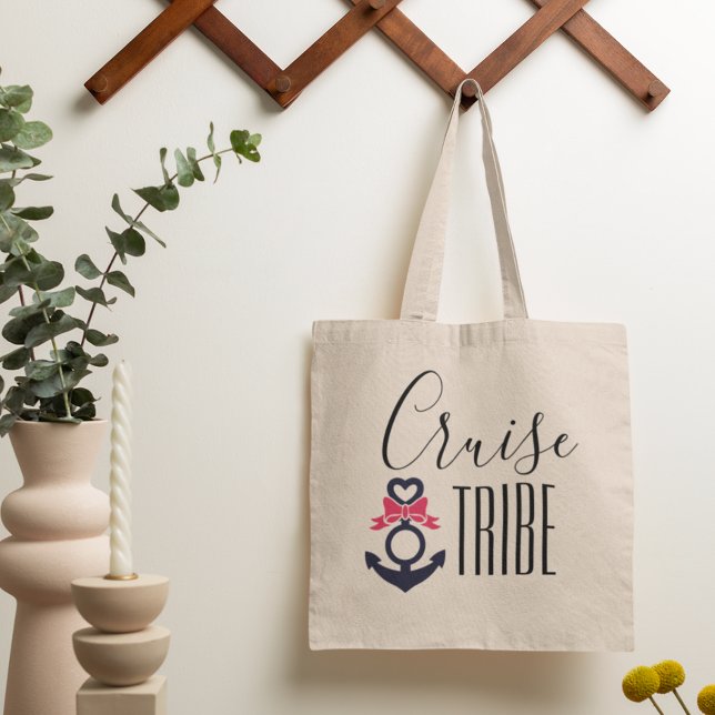 Tote Bag Voyage de Bachelorette de la Tribe de Croisière (Créateur téléchargé)