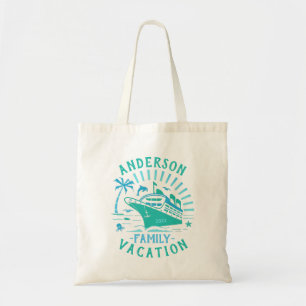 Tote Bag Voyage de bateau de croisière de vacances de
