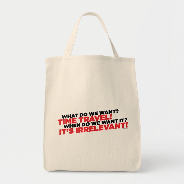 Tote Bag Voyage de temps (Devant)