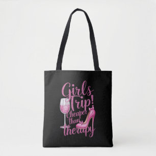 Tote Bag Voyage des filles moins cher que la thérapie Weeke
