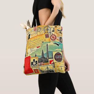 Tote Bag Voyage postal historique