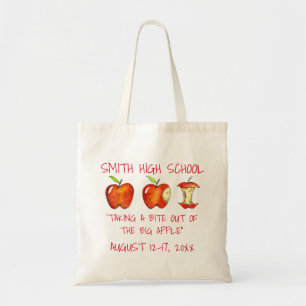 Tote Bag Voyage scolaire customisé Big Apple New York NYC F