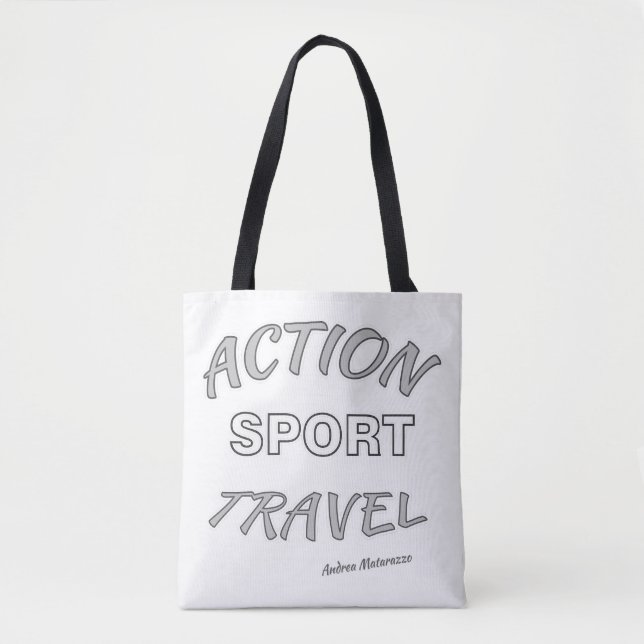 Tote Bag Voyage Sport d'Action (Devant)