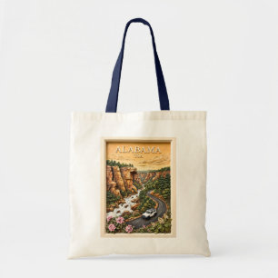 Tote Bag Voyage sur la route de l'Alabama Canyon de la rivi