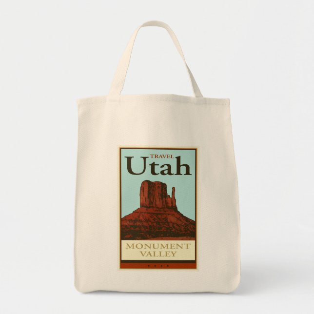 Tote Bag Voyage Utah (Devant)