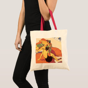 Tote Bag Voyage Vintage, Vacances sur un Paquebot