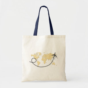 Tote Bag Voyageons l'illustration du monde