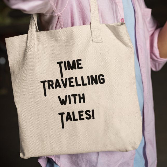 Tote Bag Voyager dans le temps avec des contes Histoire Don (Shop now and embark on a journey through time with every step!)