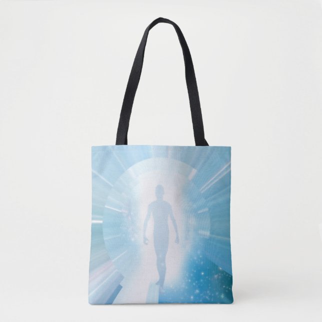 Tote Bag Voyageur à travers l'espace et le temps (Devant)