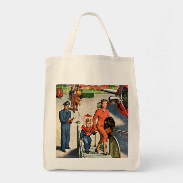 Tote Bag Voyageur de l'espace (Devant)