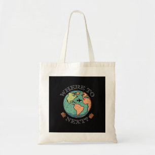 Tote Bag Voyageur du monde, Envie d'ailleurs Où aller ensui