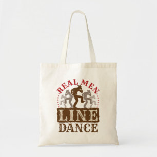 Tote Bag Vraie Ligne Homme Danse Pays Danser