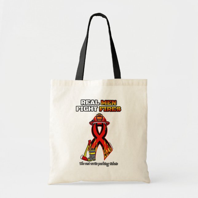 TOTE BAG VRAIS HOMMES COMBATTANTS (Devant)