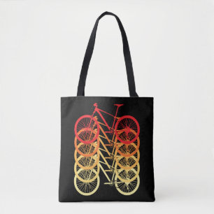 Tote Bag VTT Dirt Biker, BMX Bicycle Racer Cycliste Cadeau