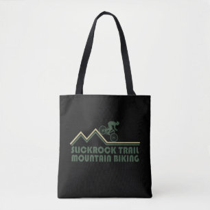 Tote Bag Vtt Mountain Biking - Slickrock Trails Utah