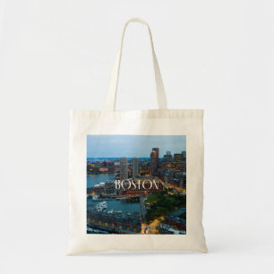 Tote Bag Vue aérienne de Boston