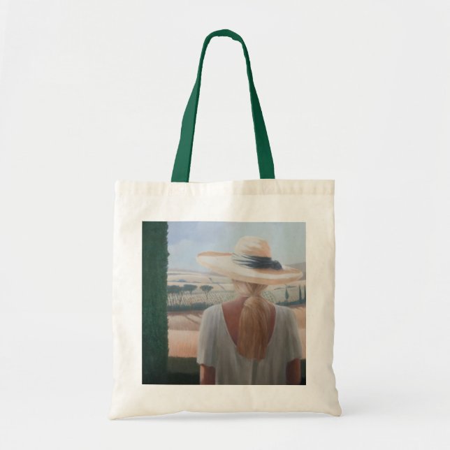 Tote Bag Vue arrière Toscane 2012 de fille (Devant)