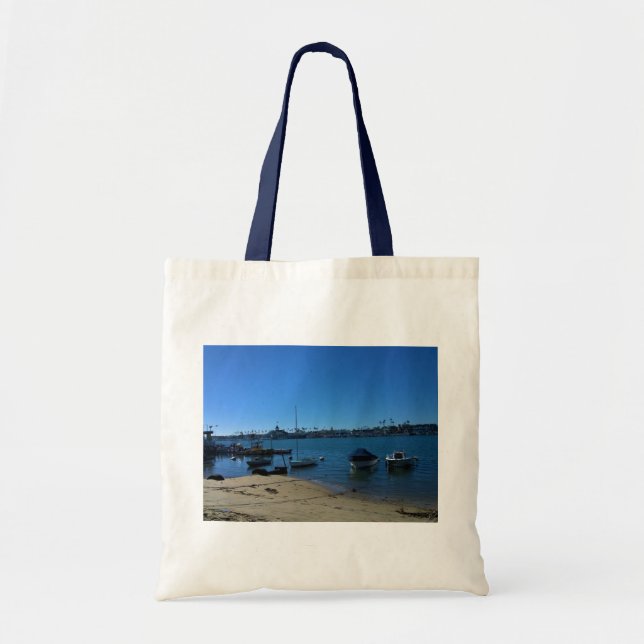 Tote Bag Vue de Balboa Island, Newport Beach, Californie (Devant)