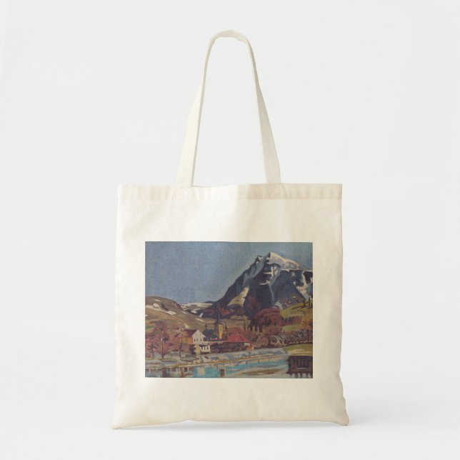 Tote Bag Vue de Dolný Kubín par Arnold Peter Weisz (Devant)