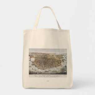Tote Bag Vue de San Francisco, 1878
