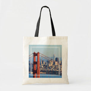 Tote Bag Vue de San Francisco par Golden Gate Bridge