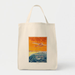 Tote Bag Vue des avions de flotteur en affiche d'air et de
