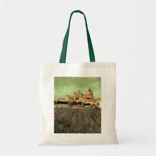Tote Bag Vue des Saintes Maries par Vincent van Gogh