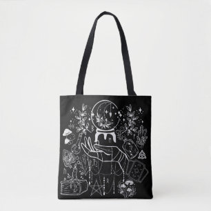 Tote Bag Vue des sorcières : Conception visionnaire mystiqu