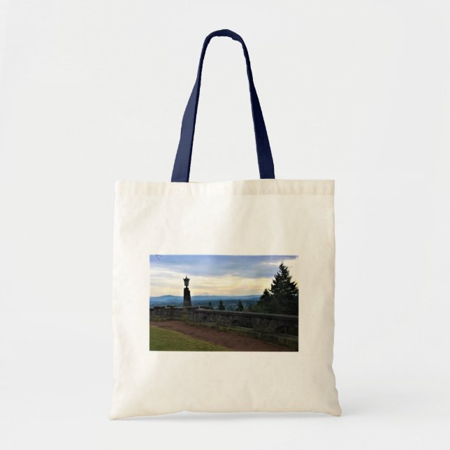 Tote Bag Vue du mont Hood, Portland, Oregon (Devant)