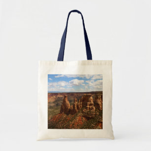Tote Bag Vue du sentier Canyon Rim au Colorado Monument