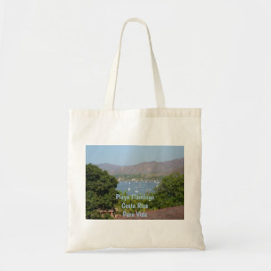 Tote Bag Vue panoramique de Flamant rose Beach, Costa Rica