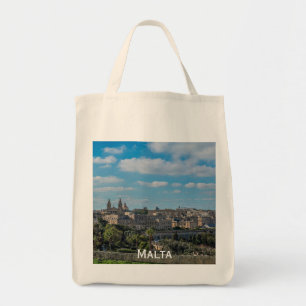 Tote Bag Vue panoramique sur la vieille ville de La Valette