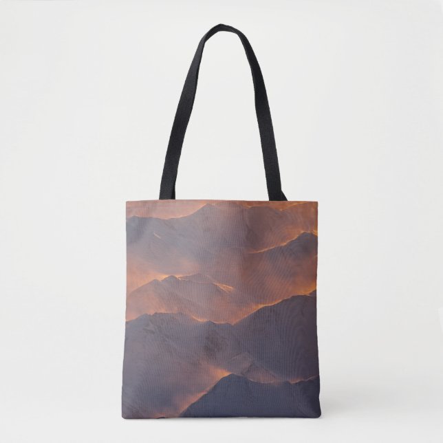 TOTE BAG VUE SUPÉRIEURE DE LA MONTAGNE (Devant)