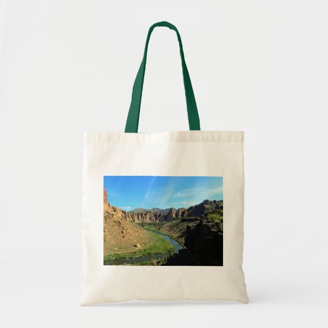 Tote Bag Vue sur Crooked River, Oregon (Devant)