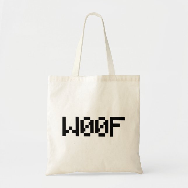 Tote Bag W00F [Sons animaux de léopards] (Devant)