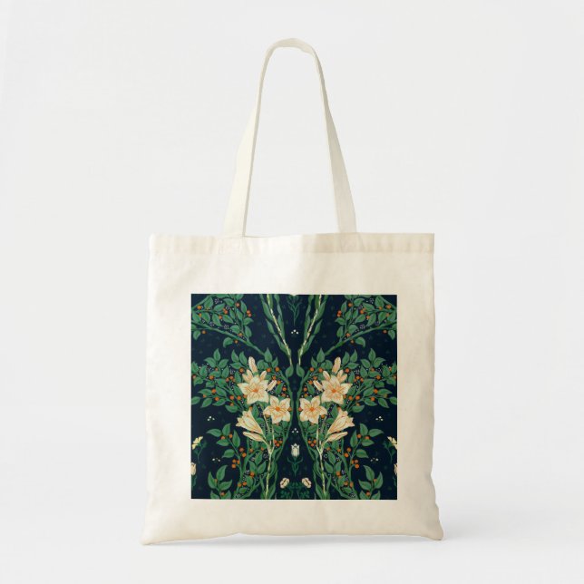 Tote Bag Walter Crane "Francesca" Botanical (Devant)