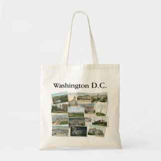 Tote Bag Washington DC : Souvenir des cartes postales Vinta