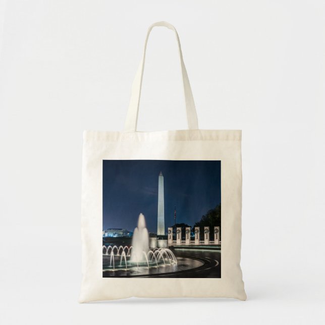 Tote Bag Washington Monument USA George Washington (Devant)
