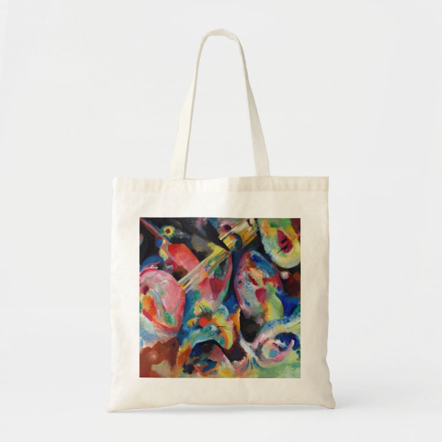Tote Bag Wassily  Kandinsky Improvisation Flood (1914) (Devant)