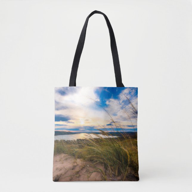 Tote Bag Water | Glen Lake Sleeping Bear Dunes Michigan (Devant)
